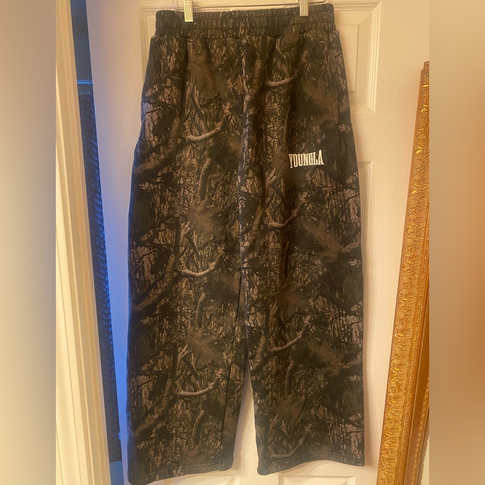 YoungLA Camouflage Joggers M